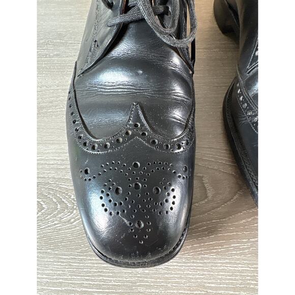 Vintage Church’s Famous English Shoes Holborn Black Leather Dress Shoes Mens 9.5